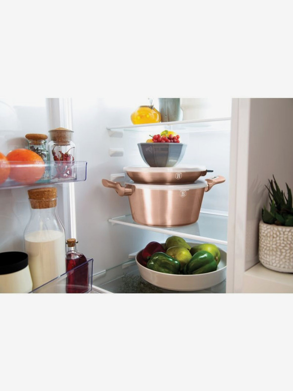 Berlingerhaus Σετ πιάτων με μαρμάρινη επιφάνεια 6 τμχ Rosegold Metallic Line BERLINGERHAUS