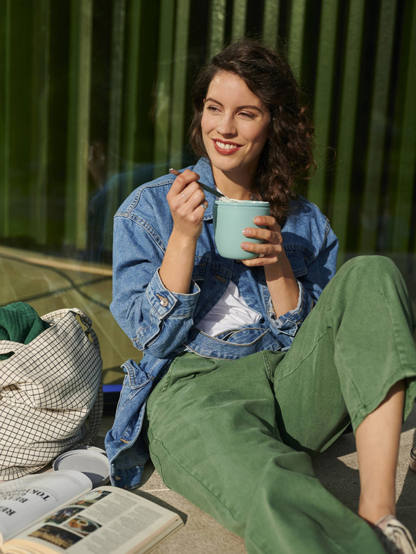 Mepal Ροζ κουτί φαγητού Mepal Ellipse Mini 300 + 120 ml