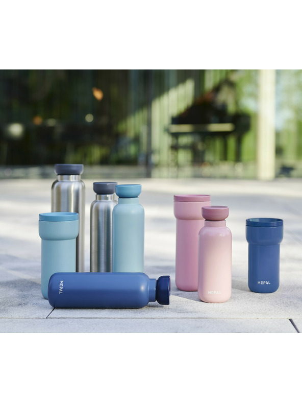 Mepal Mepal Ellipse σκανδιναβικό ροζ μπουκάλι από ανοξείδωτο ατσάλι (500 ml)