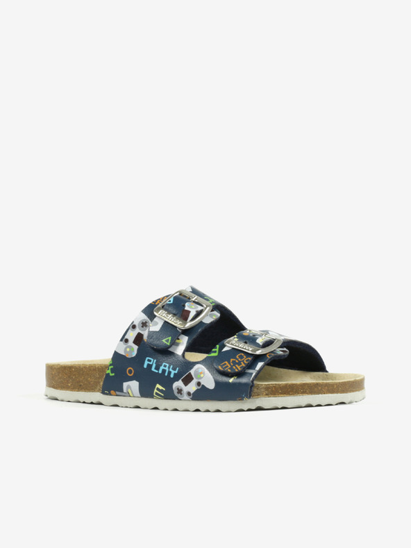 Richter Σκούρο μπλε αγορίστικες παντόφλες με σχέδια Richter