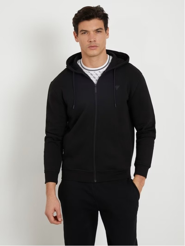 Guess Jeans Ανδρική μαύρη φούτερ K9V31 Guess Jeans