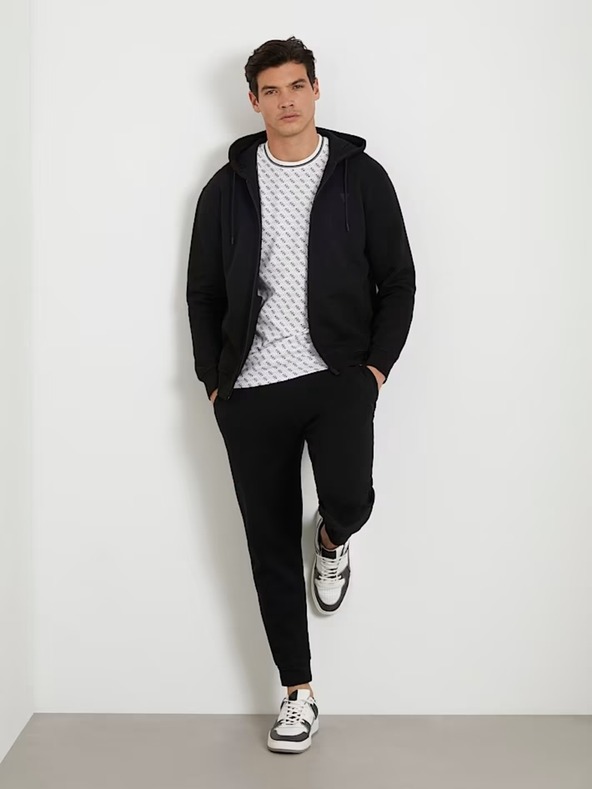 Guess Jeans Ανδρική μαύρη φούτερ K9V31 Guess Jeans