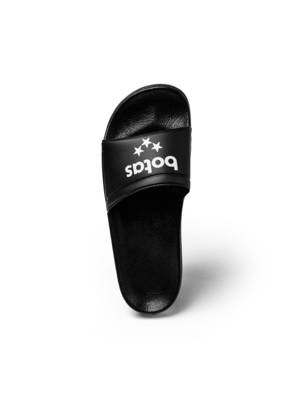 BOTAS *** Γυναικείες μαύρες λαστιχένιες παντόφλες Botas Flopy