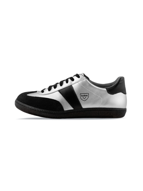 BOTAS *** Γυναικεία δερμάτινα αθλητικά παπούτσια / sneakers μαύρα Botas Iconic Soul 88