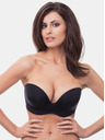Wonderbra Μαύρο γυναικείο στράπλες σουτιέν Wonderbra ULTIMATE STRAPLESS BRA