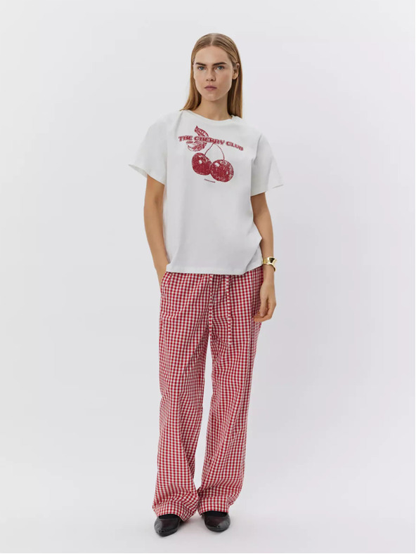 Sofie Schnoor Λευκό γυναικείο T-Shirt Sofie Schnoor