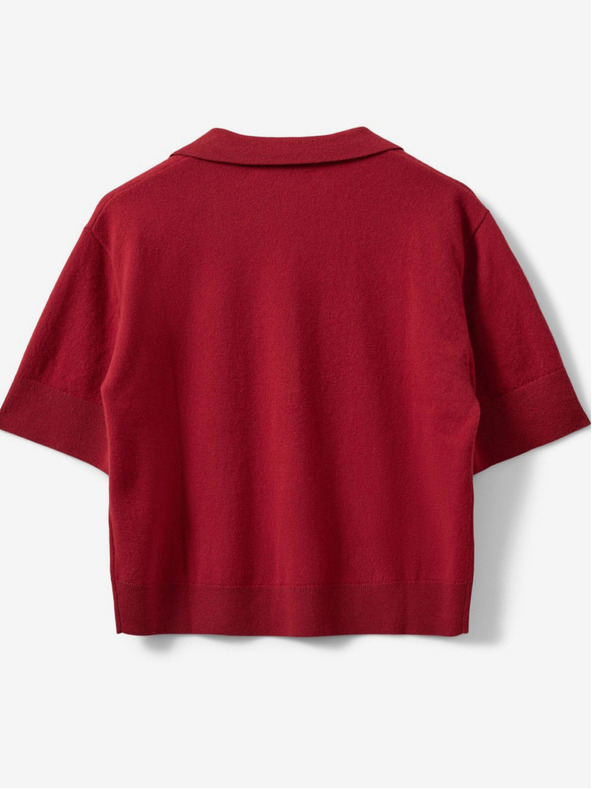 Sofie Schnoor Κόκκινο γυναικείο μάλλινο πουκάμισο Sofie Schnoor