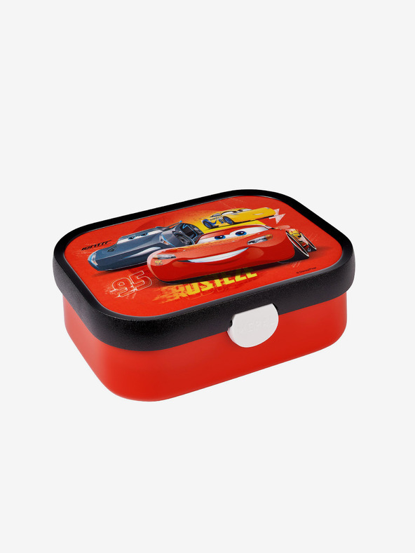 Mepal Κόκκινο κουτί σνακ με μοτίβο για παιδιά Mepal Campus Cars