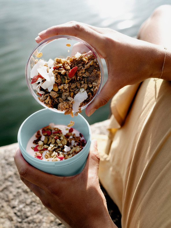 Mepal Ροζ κουτί τροφίμων Mepal Ellipse 500 ml