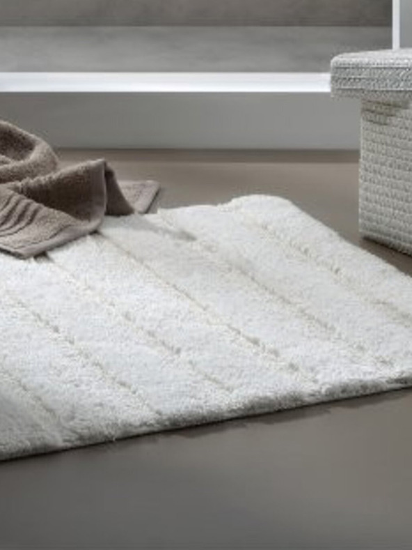 Kela Πατάκι μπάνιου Megan 100% βαμβάκι χρώμα βρύου πράσινο 120,0x70,0x1,6εκ KELA