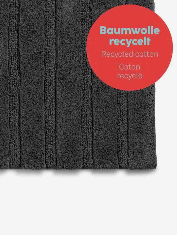 Kela Πατάκι μπάνιου Megan 80x50 εκ. βαμβάκι terra KELA