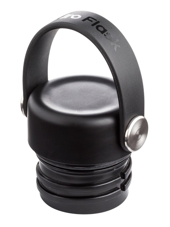 Hydro Flask Hydro Flask Θερμικό μπουκάλι από ανοξείδωτο χάλυβα Standard Mouth Flex Cap 21 oz (621 ml) Λευκό