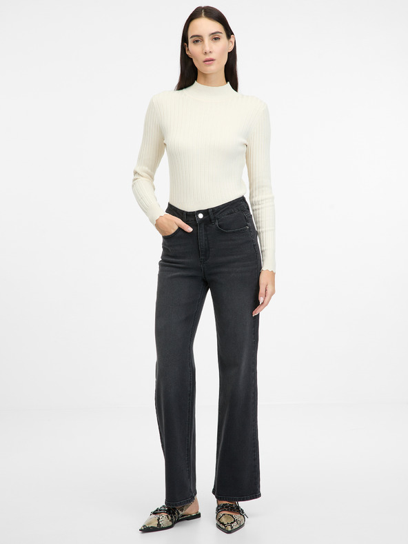 Orsay Κρεμ γυναικεία ζακέτα ORSAY