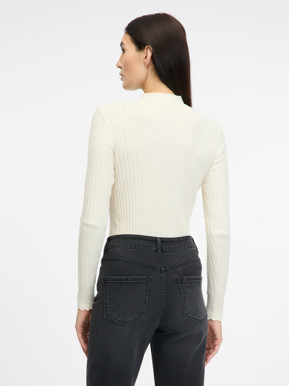 Orsay Κρεμ γυναικεία ζακέτα ORSAY