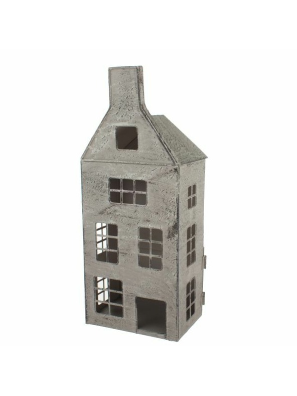 Casa de Engel Μεταλλικό κηροπήγιο - σπίτι, 1/8