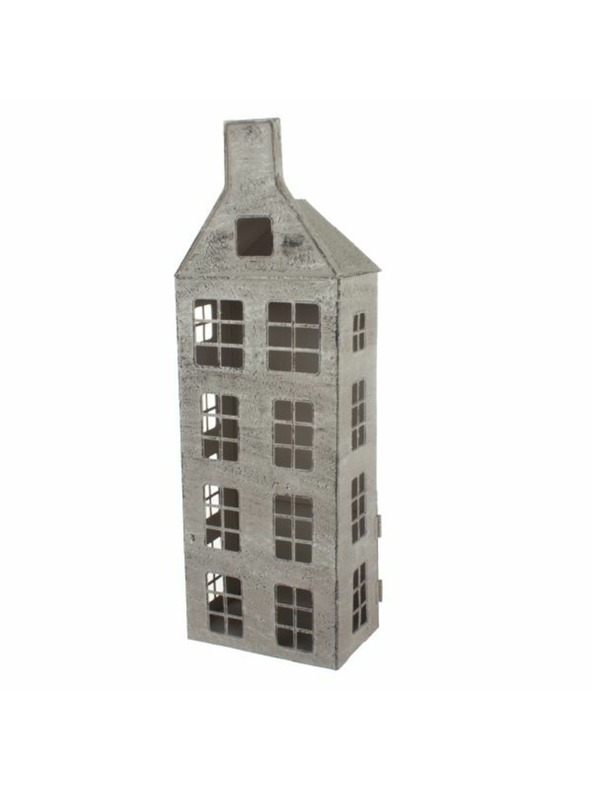 Casa de Engel Μεταλλικό κηροπήγιο - σπίτι, 1/8