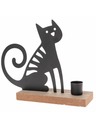 Casa de Engel Μεταλλικό κηροπήγιο - γάτα, 4/32