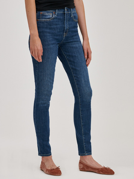 GAP Τζιν skinny high rise μεσαίου χρώματος GAP