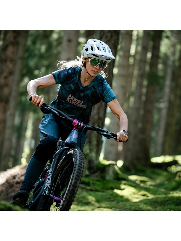 Horsefeathers Γυναικεία ποδηλατική μπλούζα Deco πετρόλ HORSEFEATHERS