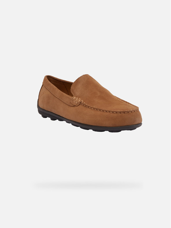 Geox Ανοιχτό καφέ ανδρικά παπούτσια Geox Spherica EC16 loafers