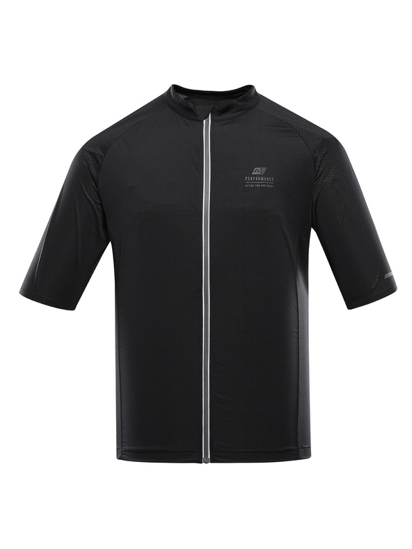 ALPINE PRO Ανδρική γρήγορα στεγνωτική ποδηλατική φανέλα ALPINE PRO SAGEN 2 black
