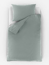 Kvalitex Muslin bedding for children's bed light green Kvalitex
