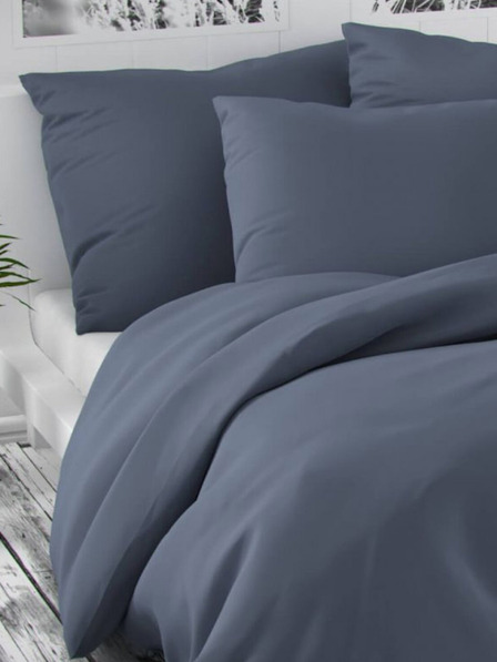 Kvalitex LUXURY COLLECTION 140x220, 70x90cm σκούρο γκρι