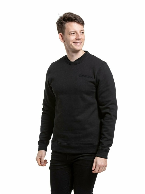 Meatfly Meatfly ανδρικό φούτερ Luke Crewneck Black