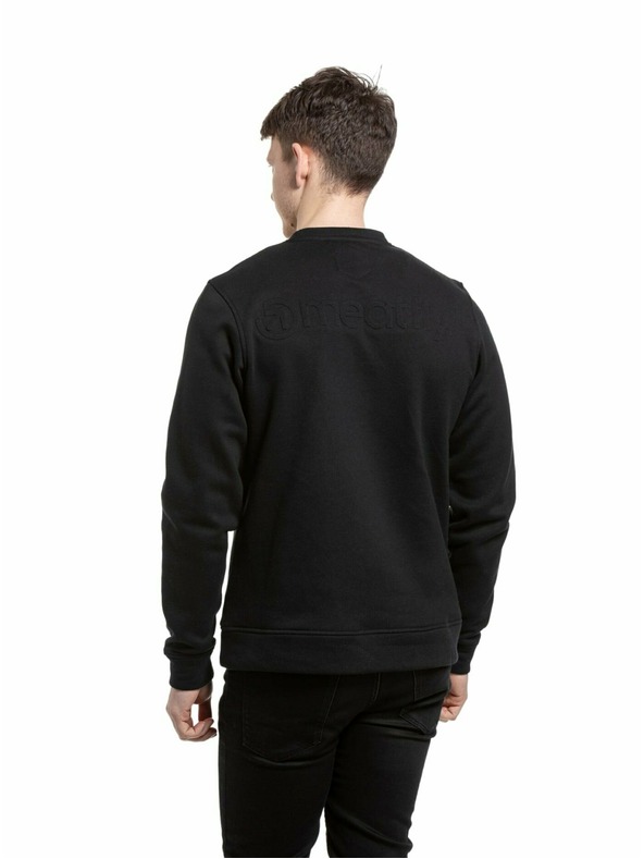 Meatfly Meatfly ανδρικό φούτερ Luke Crewneck Black