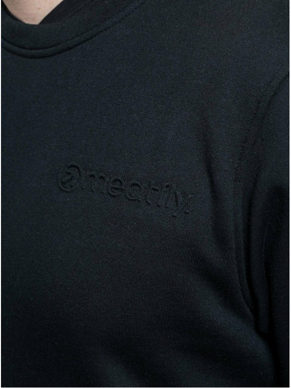Meatfly Meatfly ανδρικό φούτερ Luke Crewneck Black