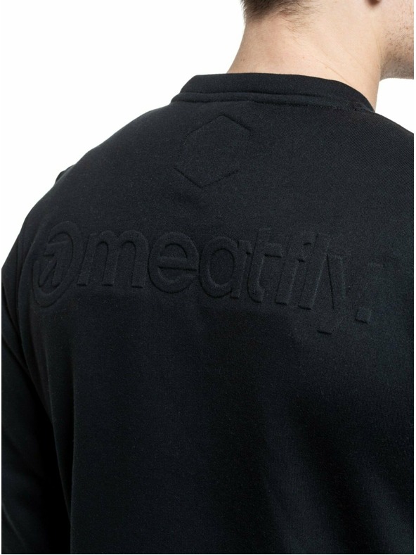 Meatfly Meatfly ανδρικό φούτερ Luke Crewneck Black