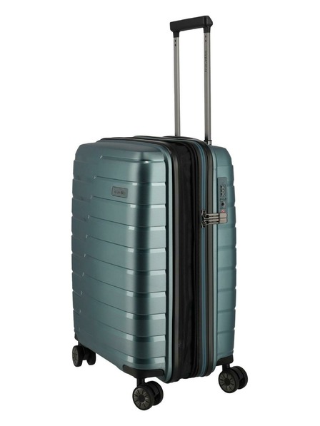 Travelite Ταξιδιωτική βαλίτσα Travelite Air Base S exp Παγωμένο μπλε