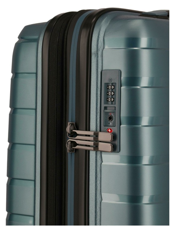 Travelite Ταξιδιωτική βαλίτσα Travelite Air Base S exp Παγωμένο μπλε