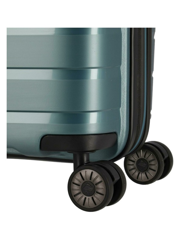 Travelite Ταξιδιωτική βαλίτσα Travelite Air Base S exp Παγωμένο μπλε