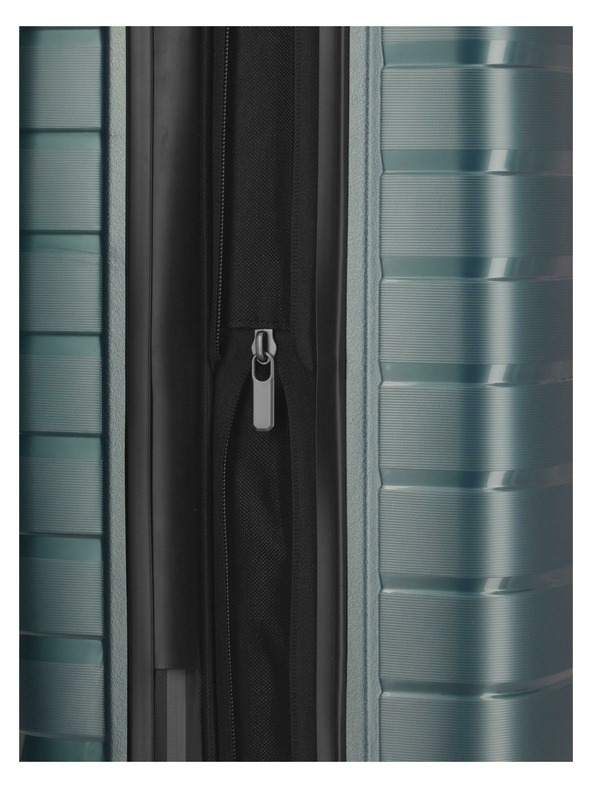 Travelite Ταξιδιωτική βαλίτσα Travelite Air Base S exp Παγωμένο μπλε