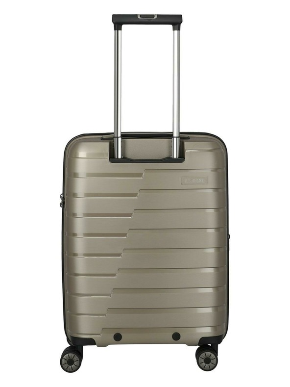 Travelite Ταξιδιωτική βαλίτσα Travelite Air Base S exp Σαμπάνια