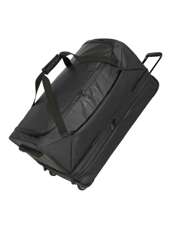 Travelite Ταξιδιωτική τσάντα Travelite Basics Wheeled duffle επέκτασης Μαύρη