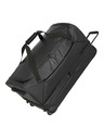 Travelite Ταξιδιωτική τσάντα Travelite Basics Wheeled duffle επέκτασης Μαύρη