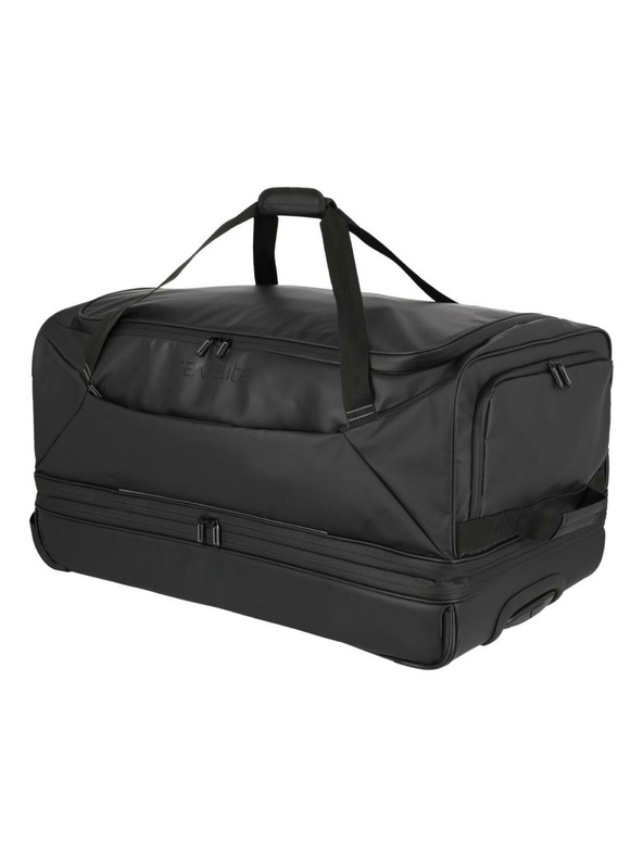 Travelite Ταξιδιωτική τσάντα Travelite Basics Wheeled duffle επέκτασης Μαύρη