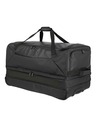 Travelite Ταξιδιωτική τσάντα Travelite Basics Wheeled duffle επέκτασης Μαύρη