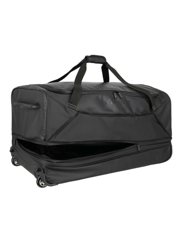 Travelite Ταξιδιωτική τσάντα Travelite Basics Wheeled duffle επέκτασης Μαύρη