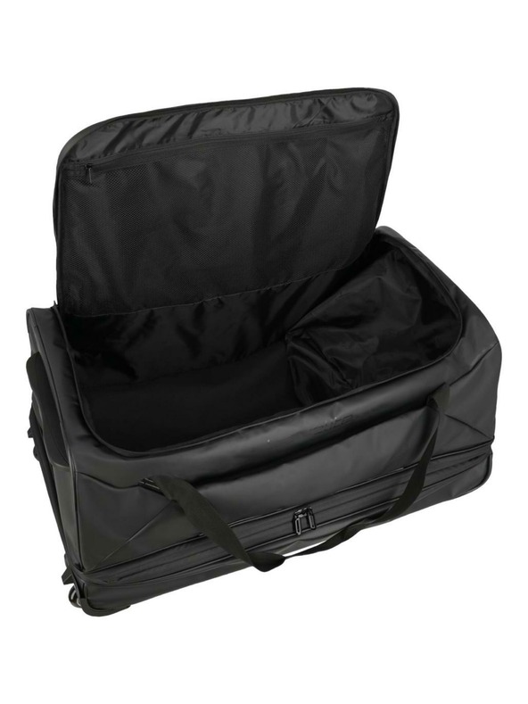 Travelite Ταξιδιωτική τσάντα Travelite Basics Wheeled duffle επέκτασης Μαύρη