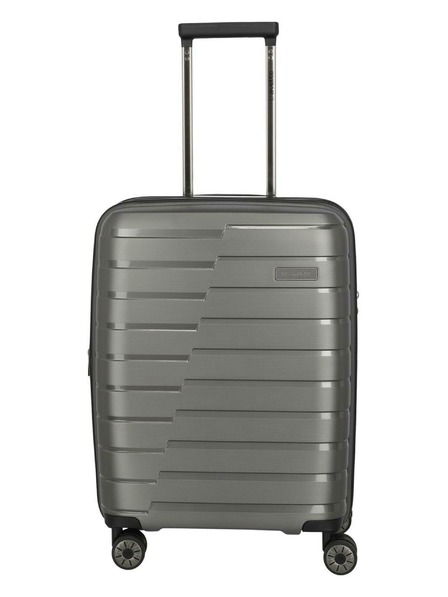 Travelite Ταξιδιωτική βαλίτσα Travelite Air Base S exp Ανθρακί