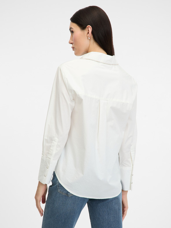 Orsay Λευκή γυναικεία μπλούζα ORSAY