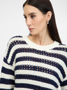Orsay Σκούρο μπλε ριγέ γυναικείο πουλόβερ ORSAY