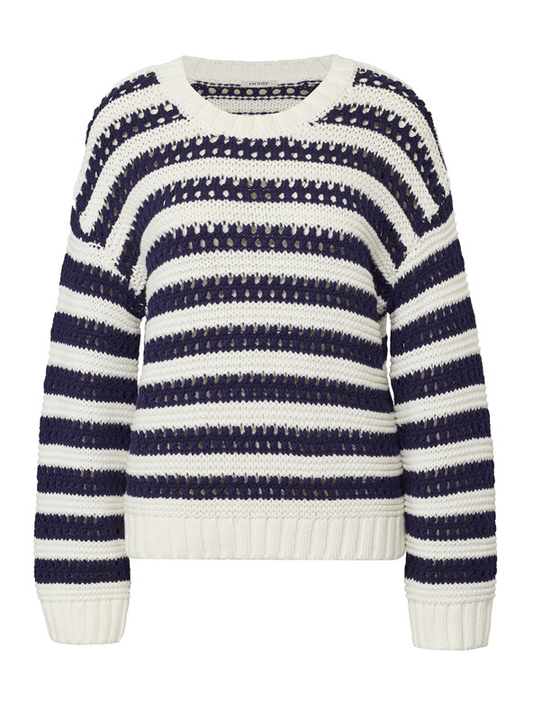 Orsay Σκούρο μπλε ριγέ γυναικείο πουλόβερ ORSAY