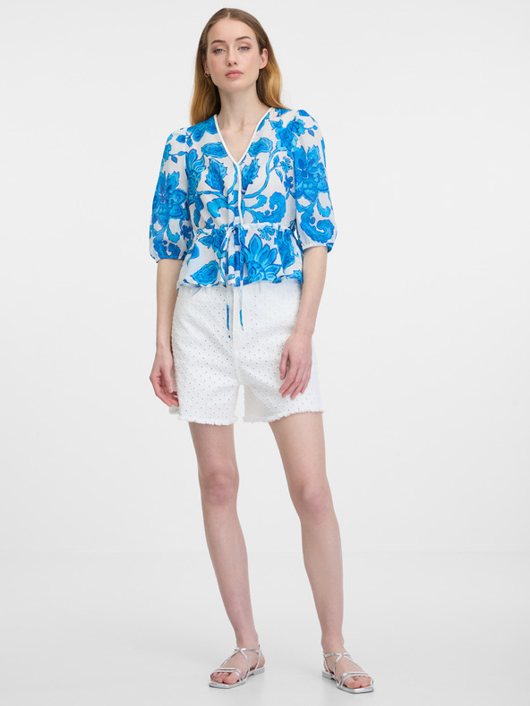 Orsay Μπλε γυναικεία μπλούζα με σχέδιο ORSAY