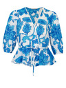 Orsay Μπλε γυναικεία μπλούζα με σχέδιο ORSAY