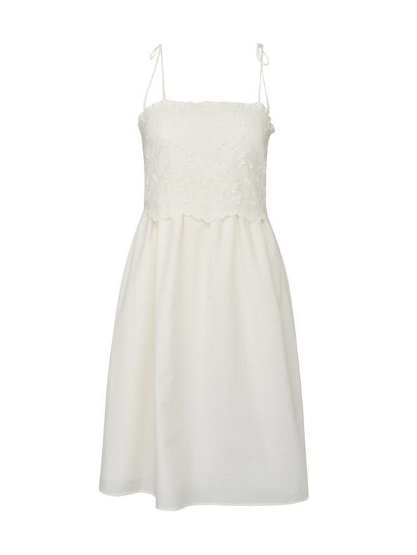 Orsay Κρεμώδες γυναικείο φόρεμα ORSAY