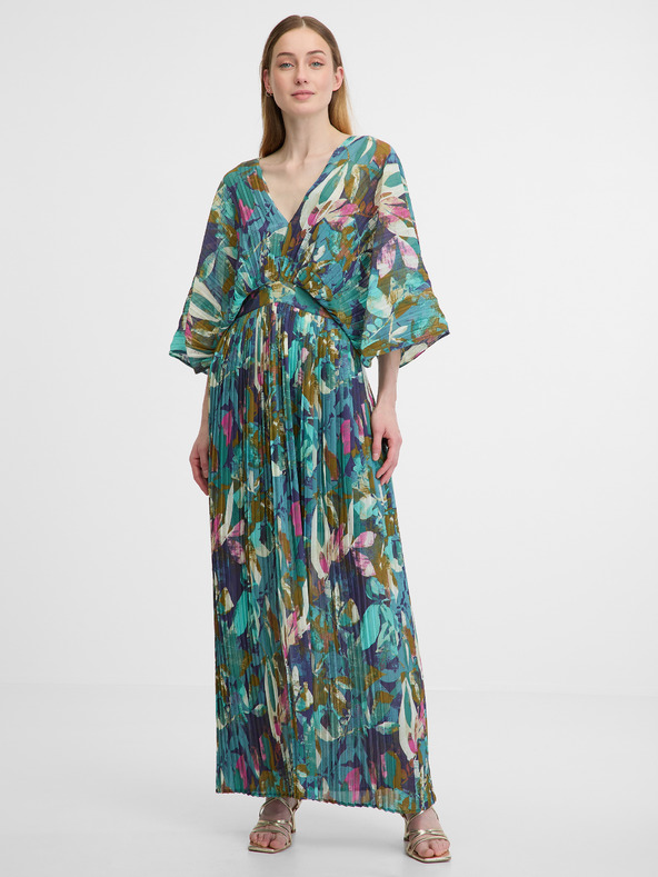 Orsay Μπλε γυναικείο μάξι φόρεμα ORSAY